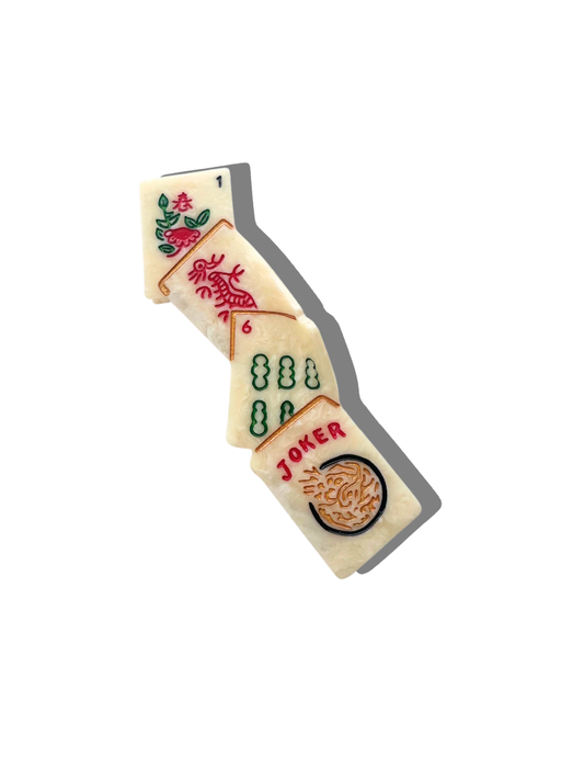 Mahjong Claw Clip