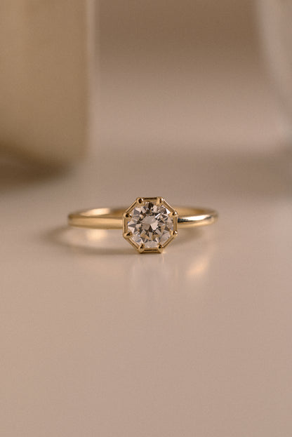 Octagon Collette Ring