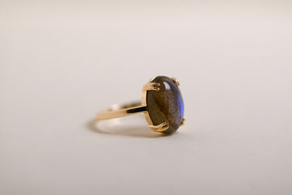 Labradorite Cocktail Ring
