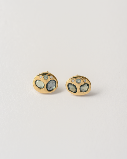 Pebble Stud Earrings