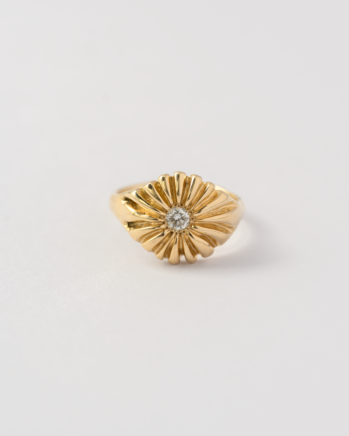 Diamond Urchin Ring