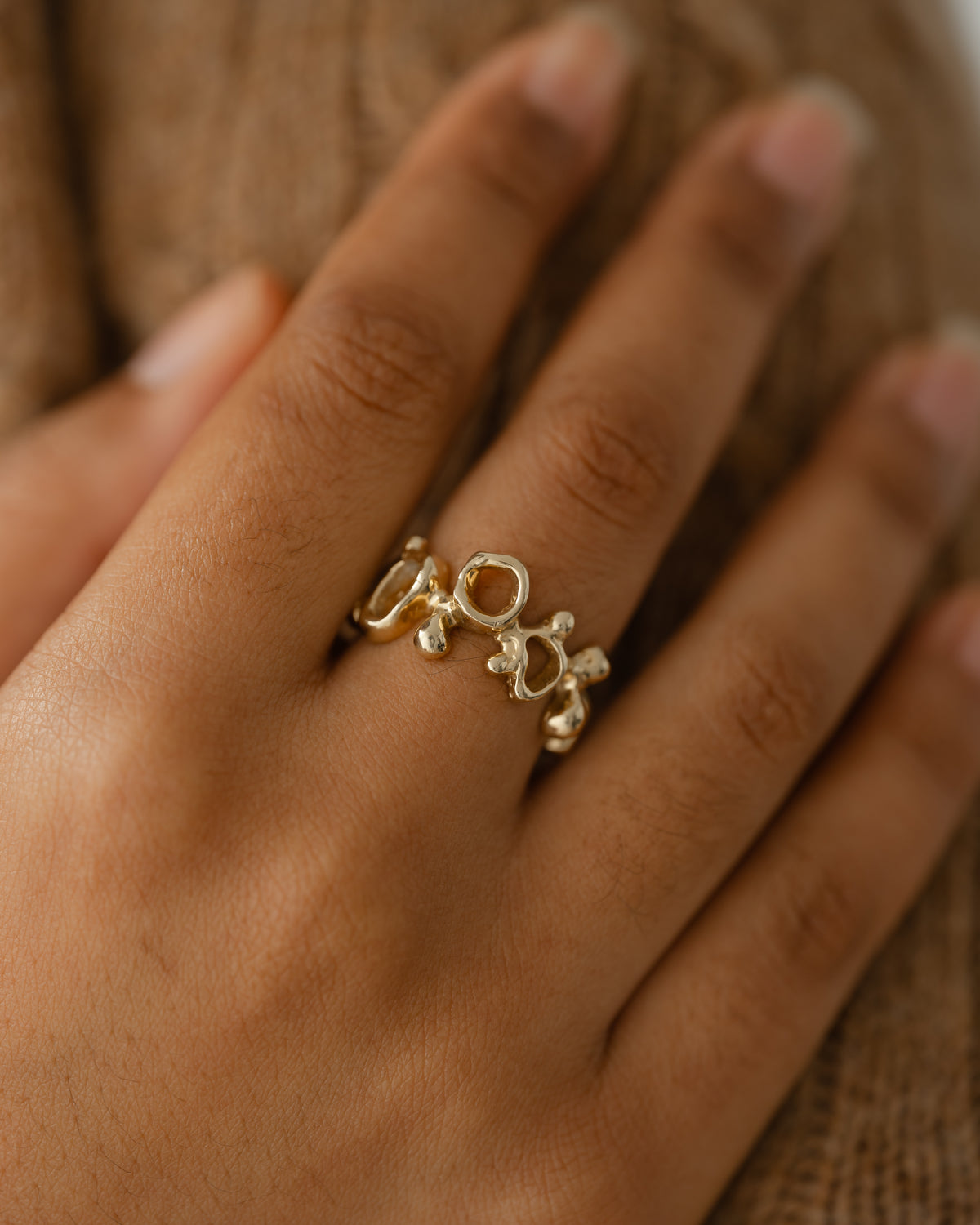 Cut Out Grotto Ring