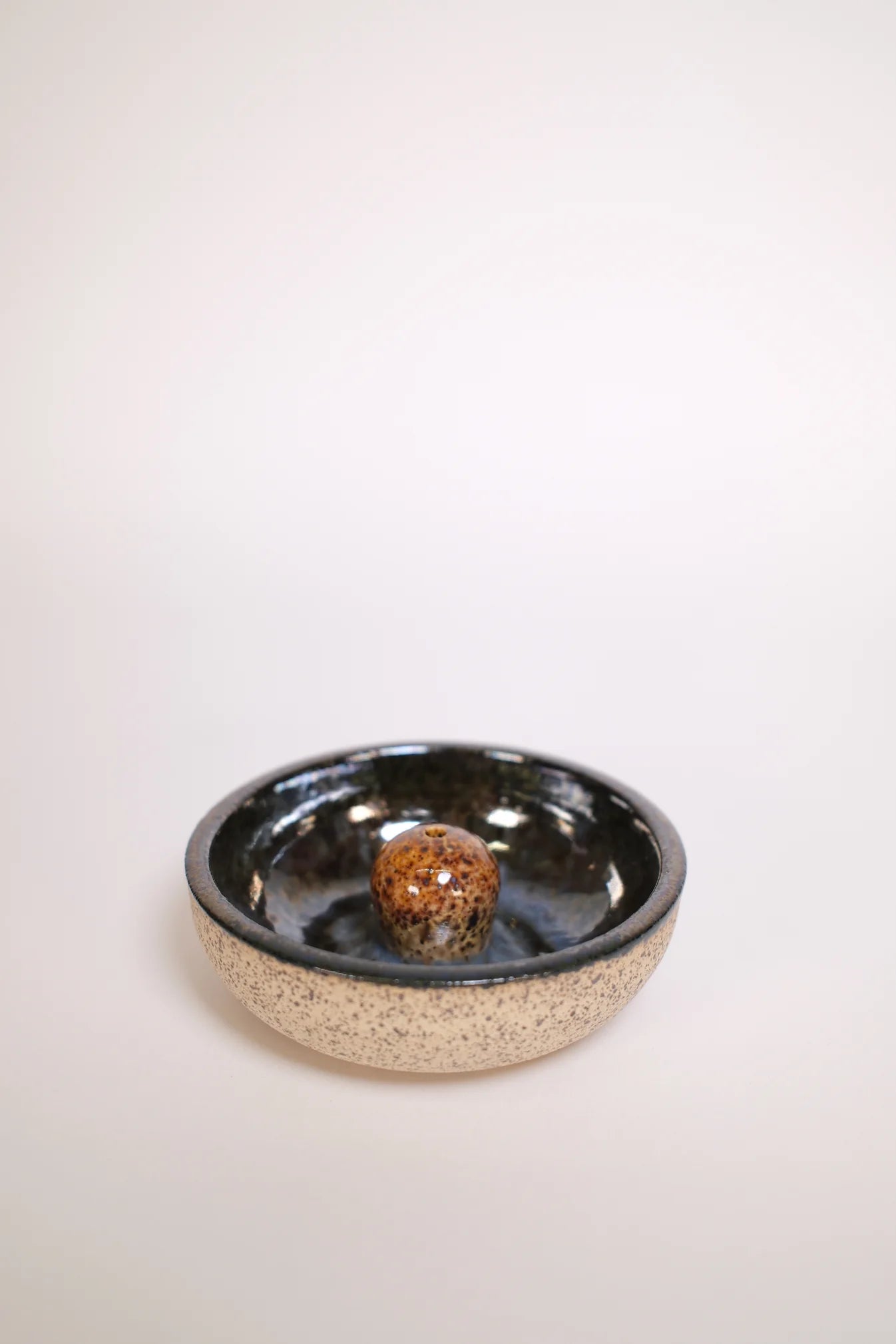 Stoneware Incense Holder