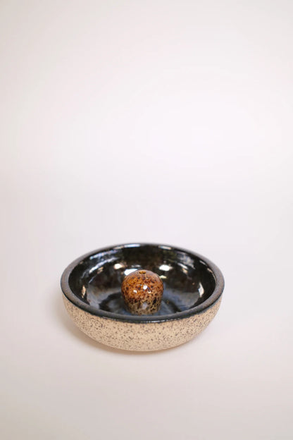Stoneware Incense Holder
