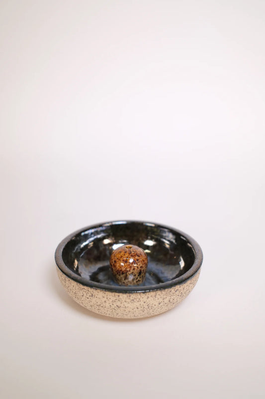 Stoneware Incense Holder