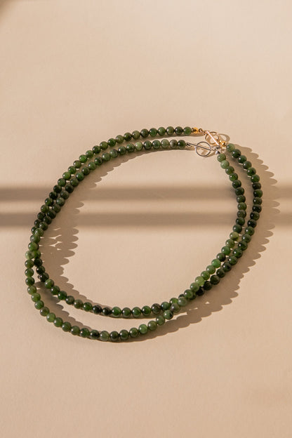 Jade Bead Choker