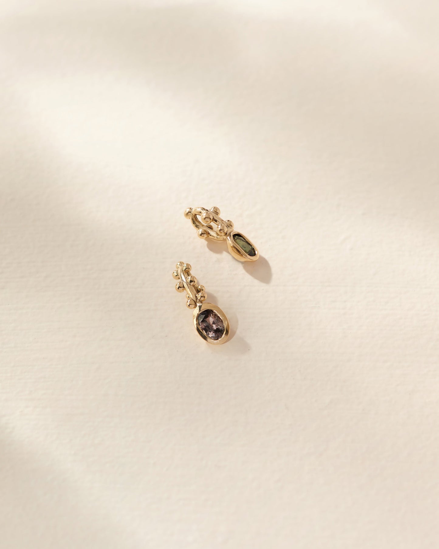 Brown Gilded Pendant