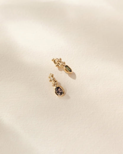 Brown Gilded Pendant