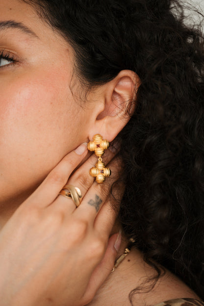 The Fresco Bloom Mismatch Earrings