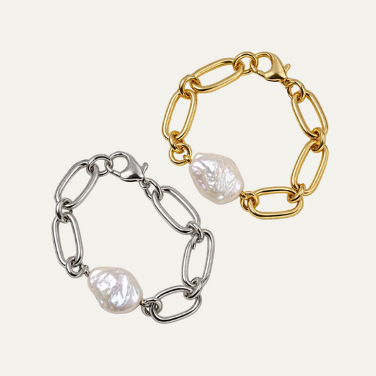 Coin Pearl Bracelet