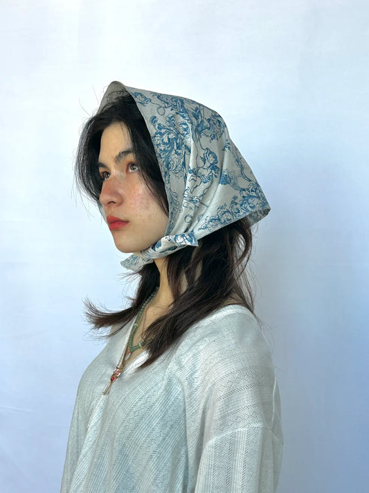 Toile Triangle Headscarf