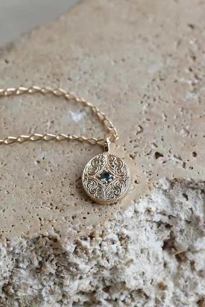 Volute Pendant Necklace