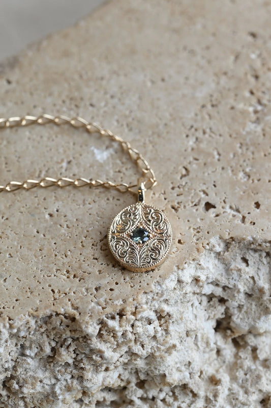 Volute Pendant Necklace