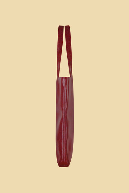 Dolores Tote | Burgundy Red