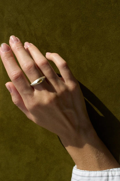 Ellipse Ring | Citrine