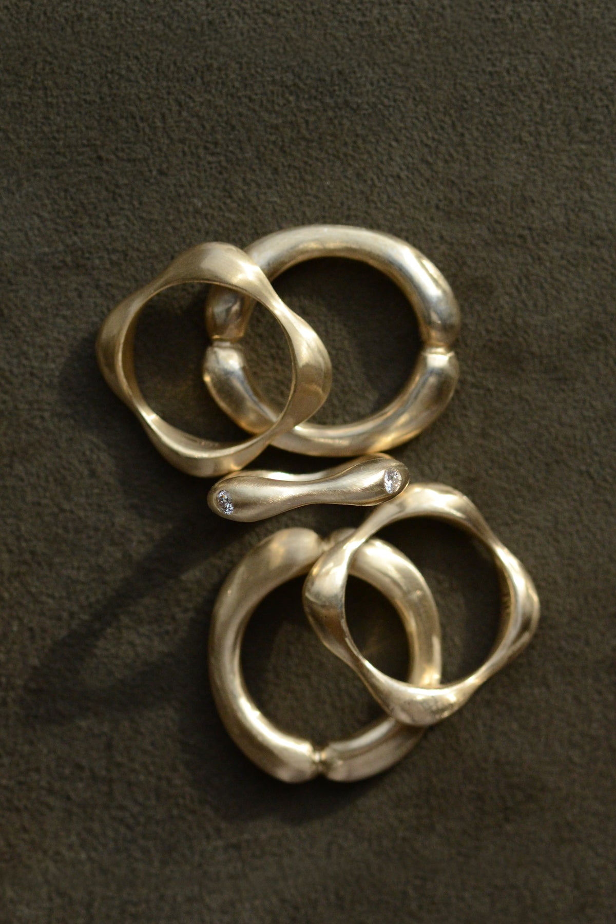 Diamond Gold Owen Ring