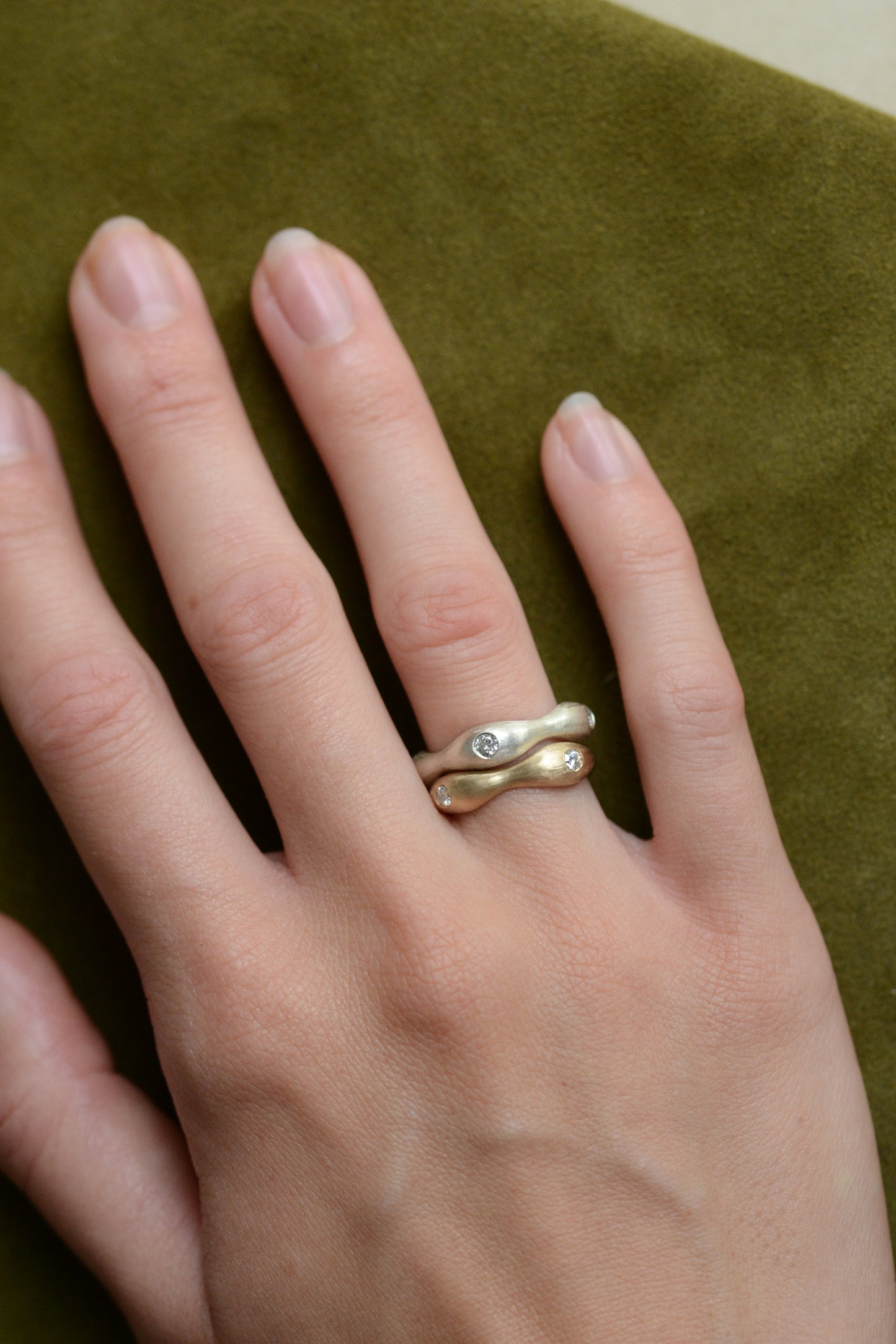 Diamond Gold Owen Ring