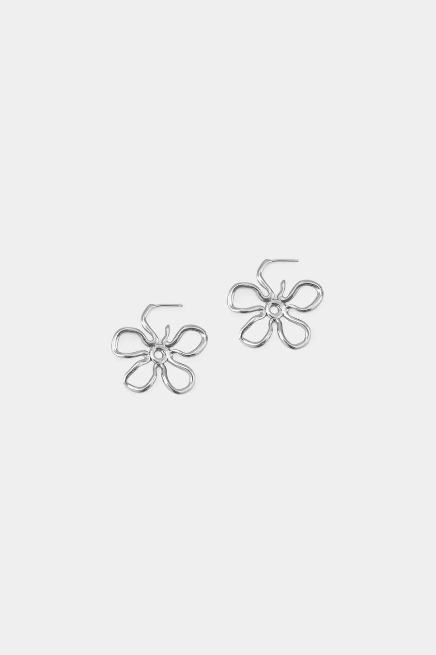 Flora Medium Hoops