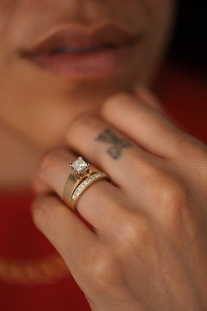Vintage Diamond Solitaire