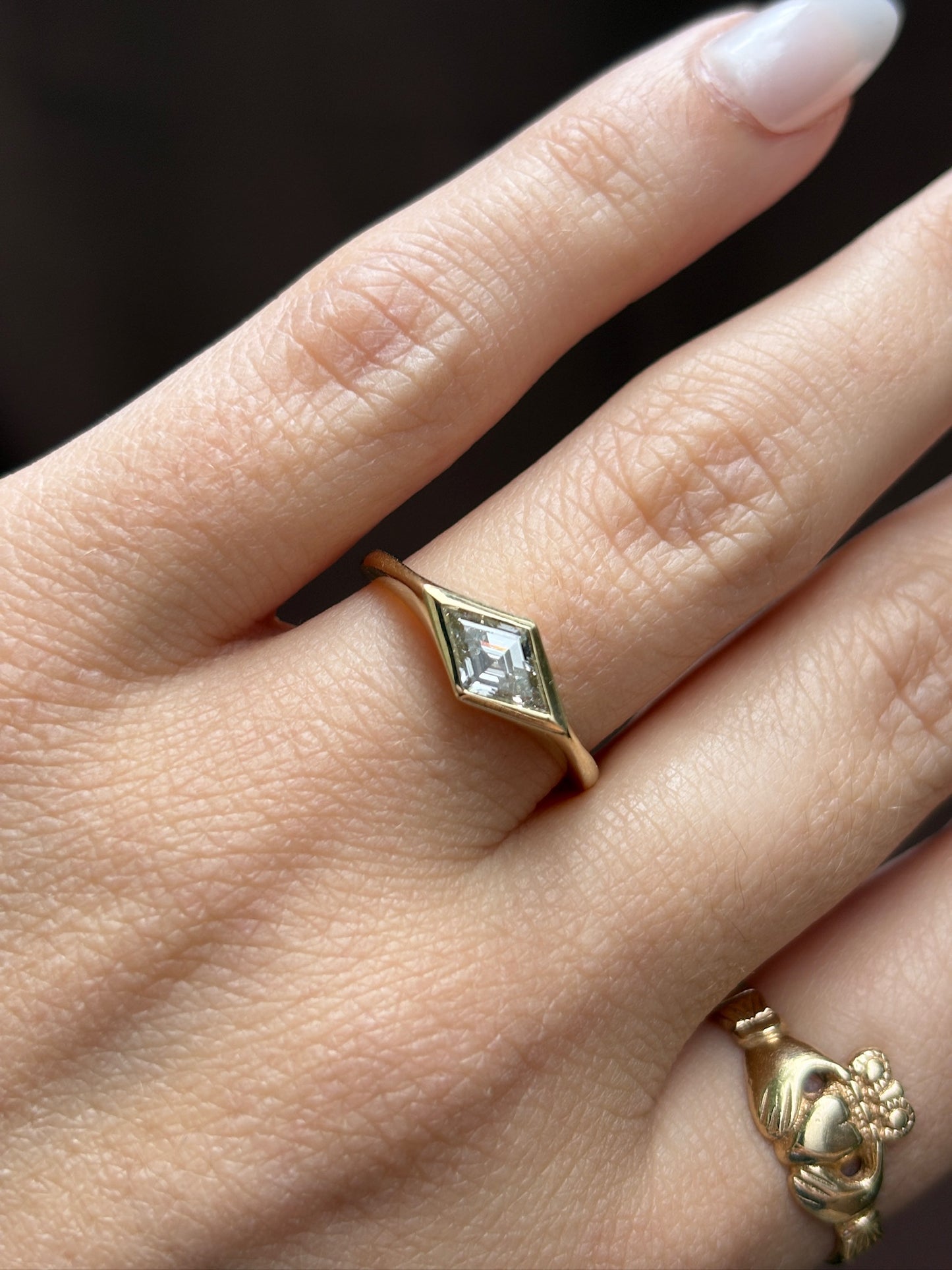 Lozenge Signet Ring