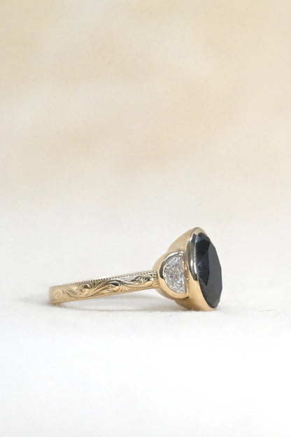 Black Diamond Wednesday Ring