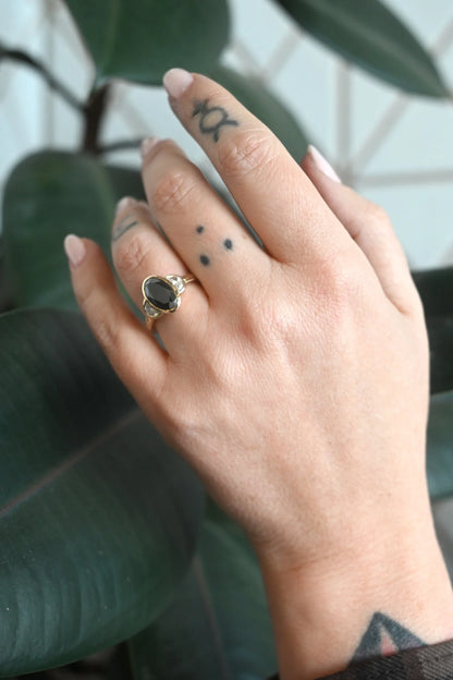 Black Diamond Wednesday Ring