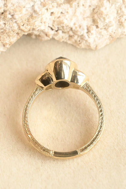 Black Diamond Wednesday Ring