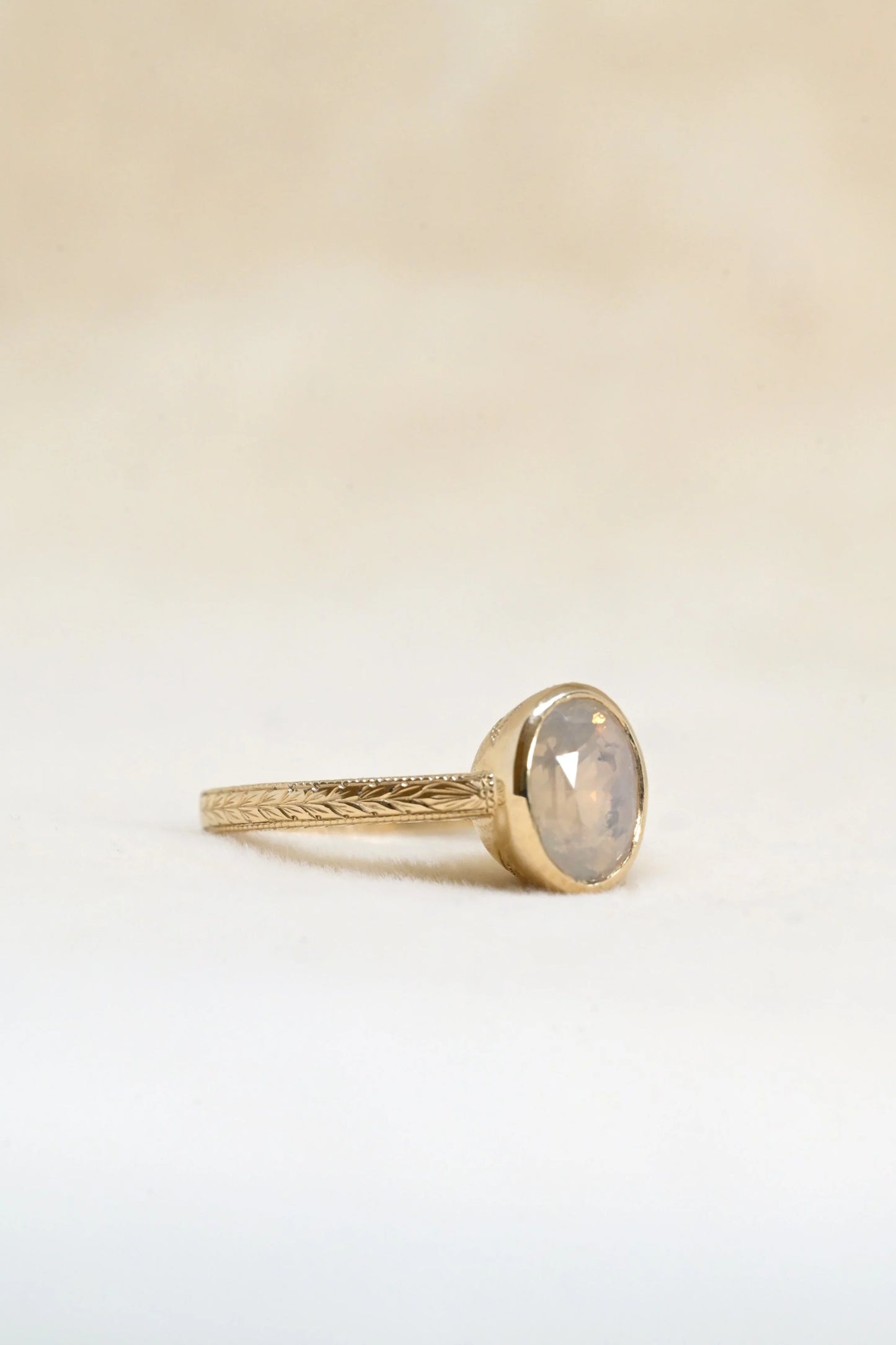 Opalescent Sapphire Wednesday Ring