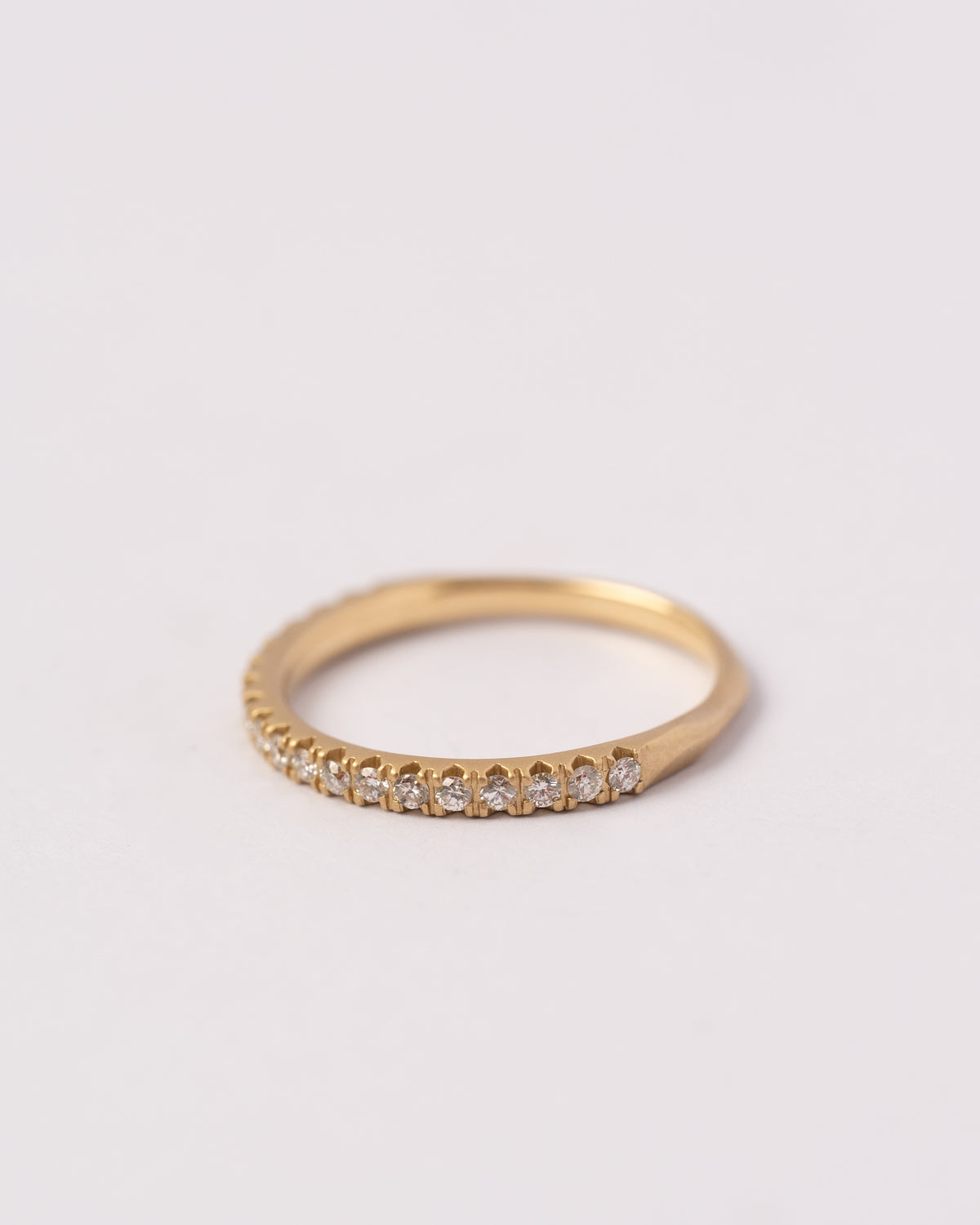 Half Eternity Pavé Band