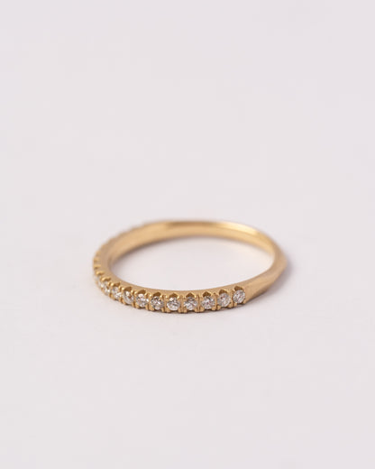 Half Eternity Pavé Band