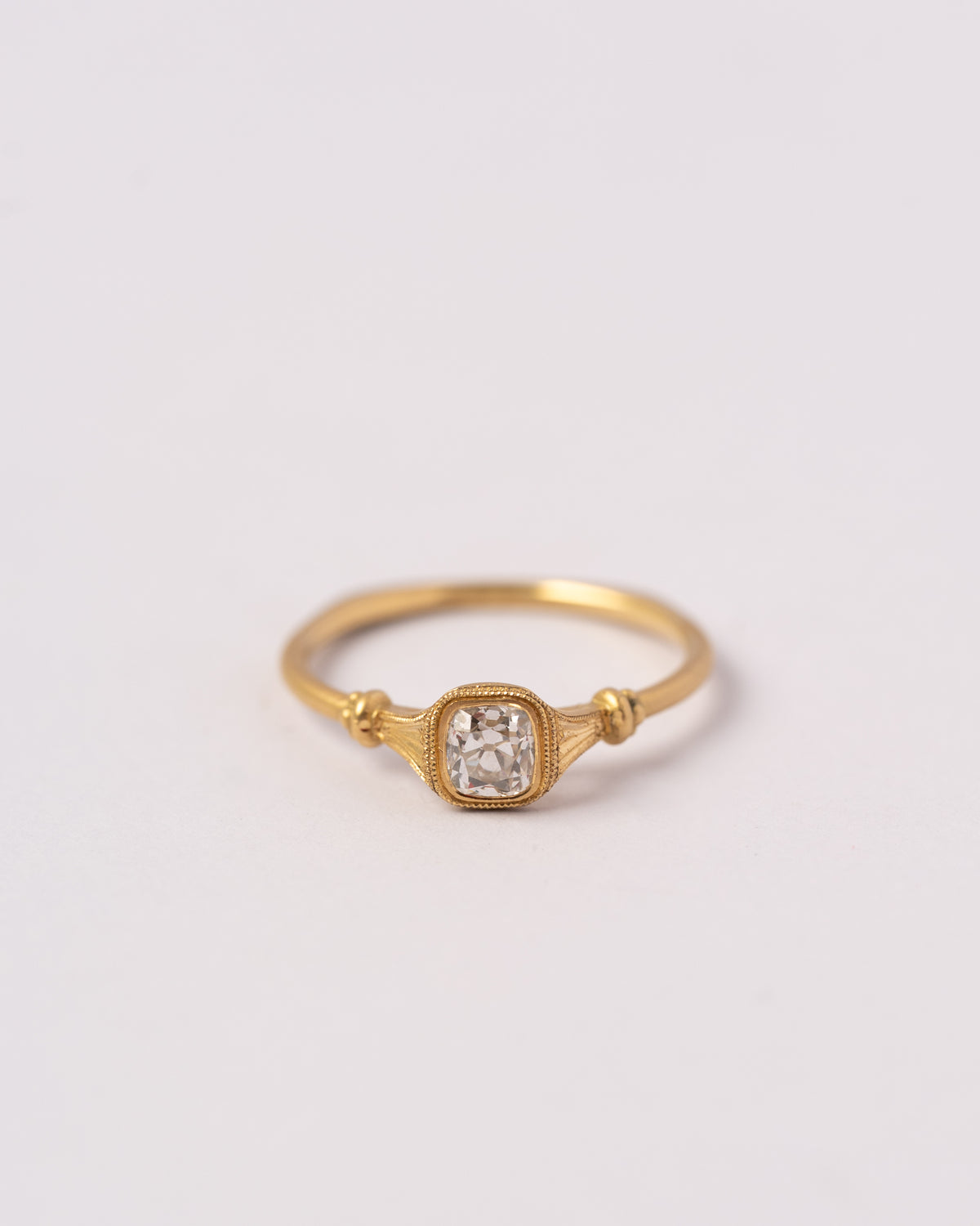 Sweet Jane Pedestal Solitaire Ring
