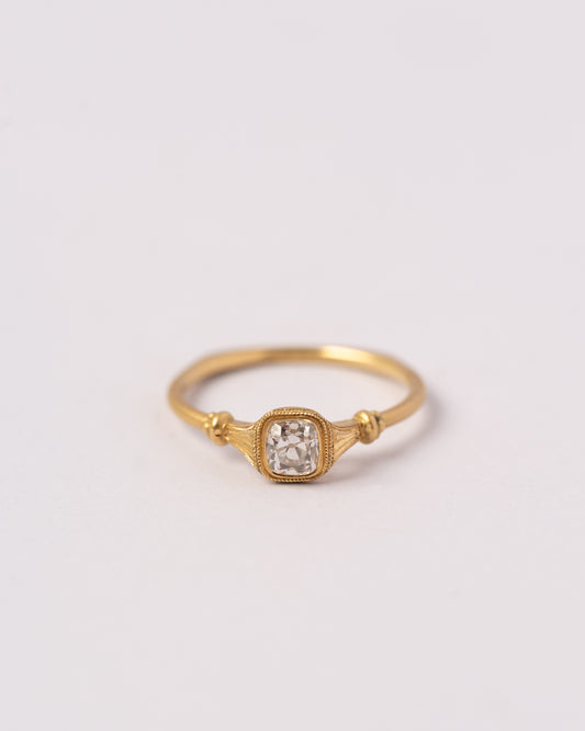 Sweet Jane Pedestal Solitaire Ring
