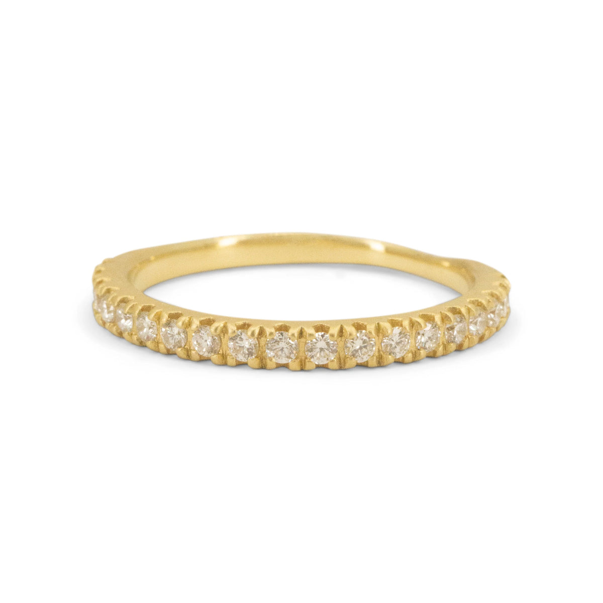 Half Eternity Pavé Band