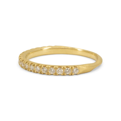 Half Eternity Pavé Band