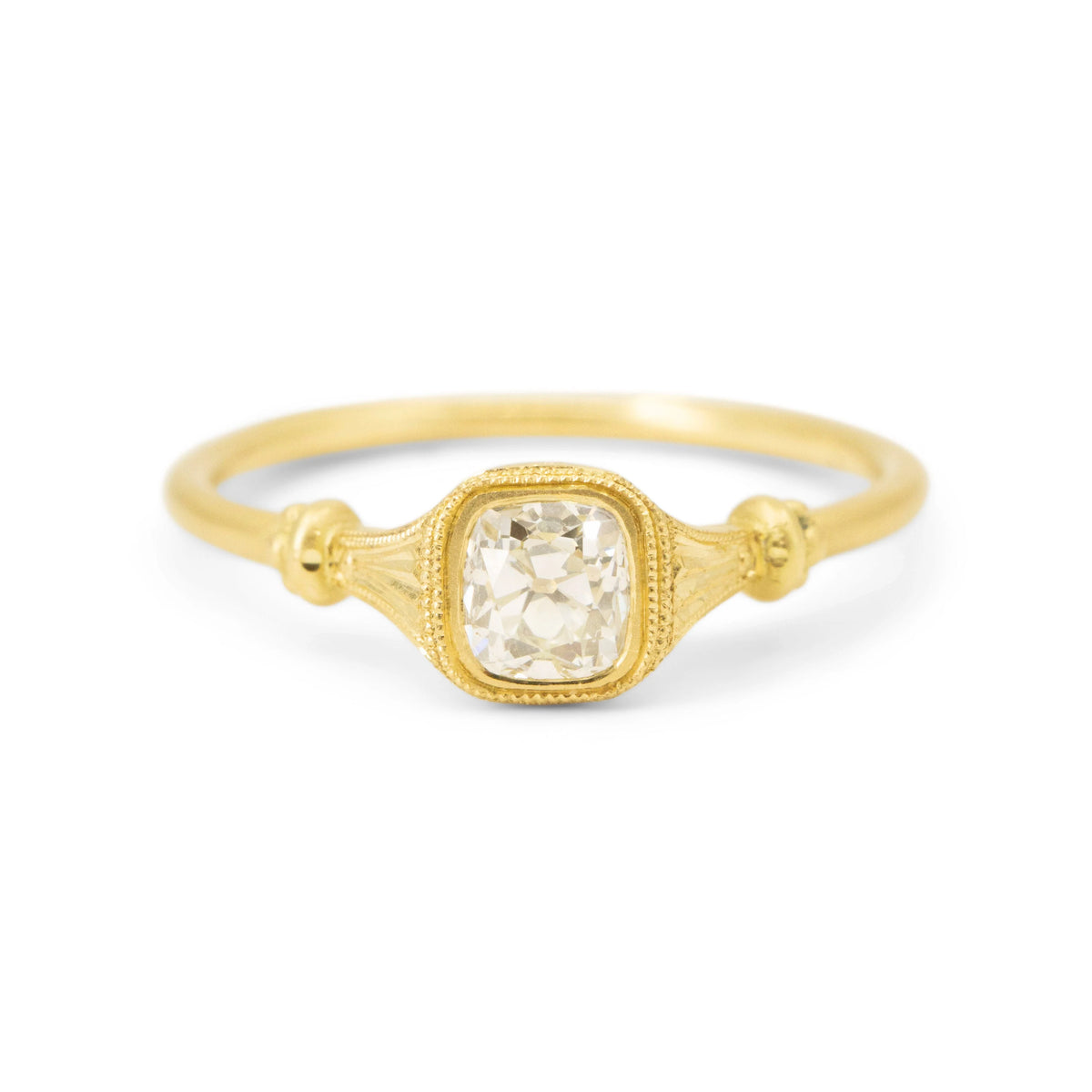 Sweet Jane Pedestal Solitaire Ring