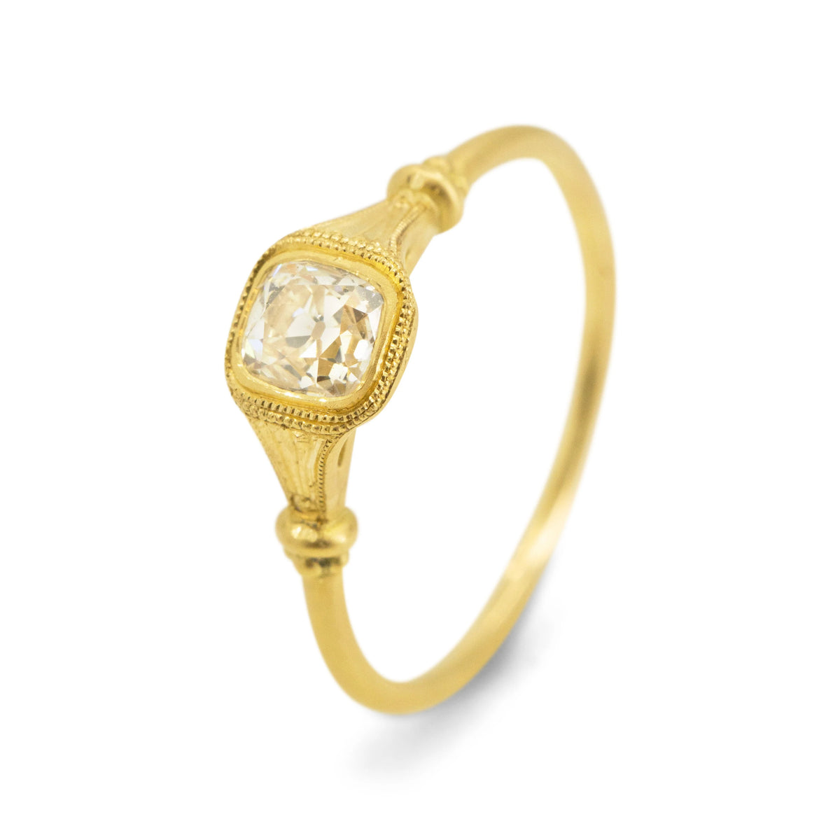 Sweet Jane Pedestal Solitaire Ring