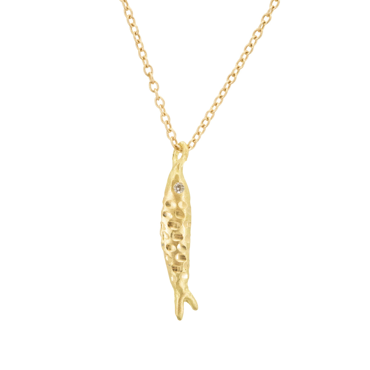 Engraved Pesca Pendant