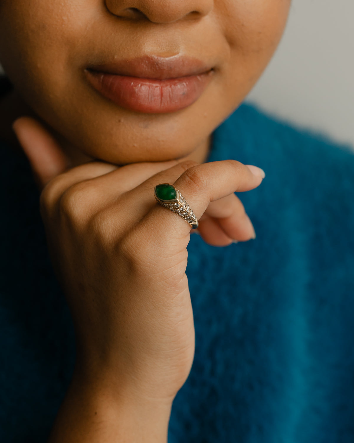 Vintage Jadeite Ring