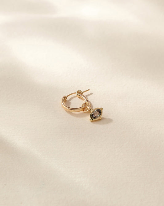 Rest + Rise Charm Hoop | Individual