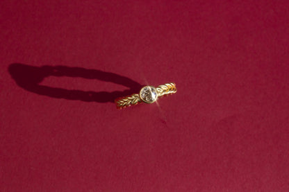 Kismet Solitaire | Old Mine Cut Diamond
