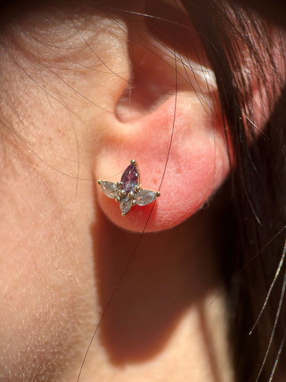 Midnight Bloom Earrings