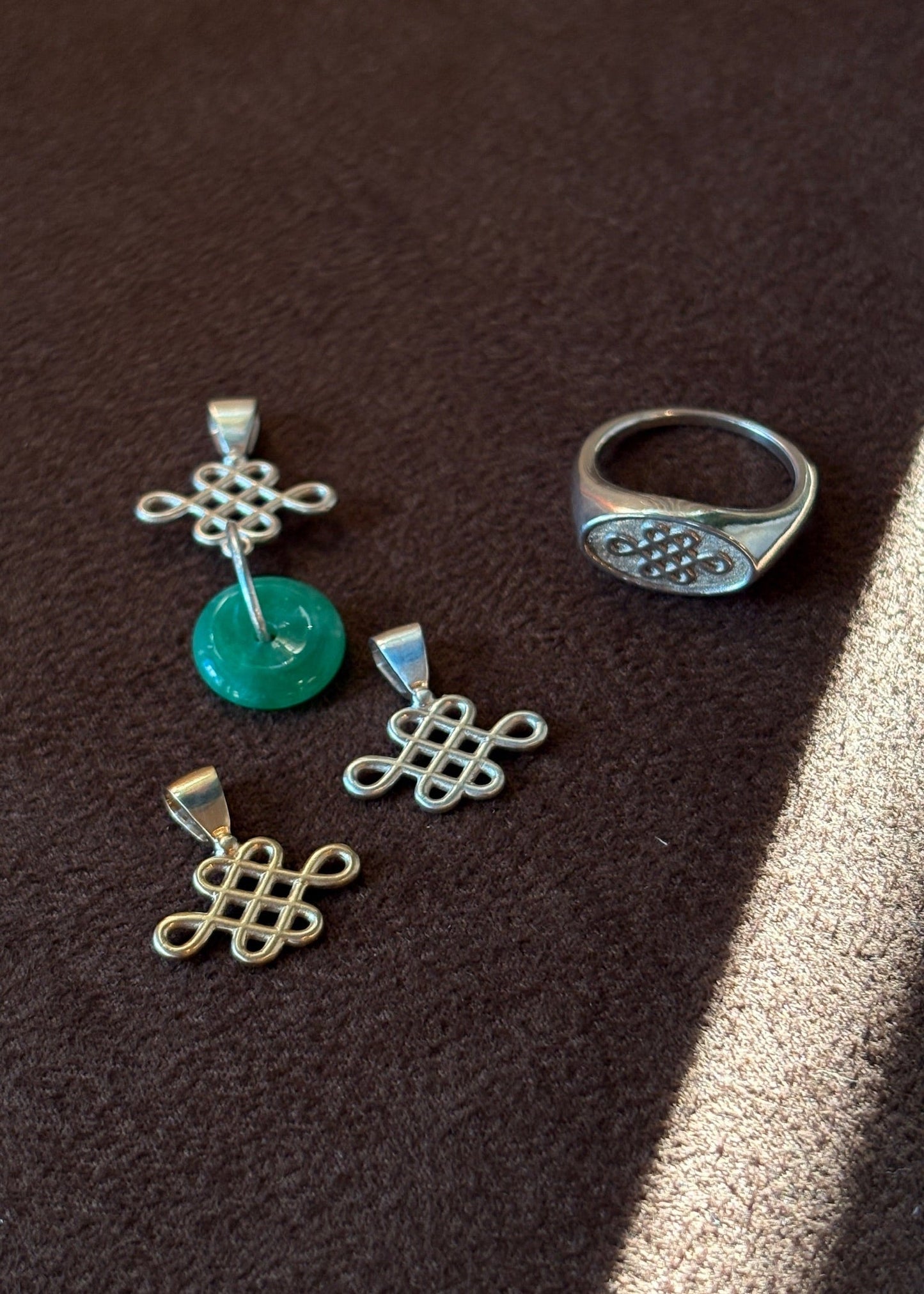 Chinese Knot Signet Ring