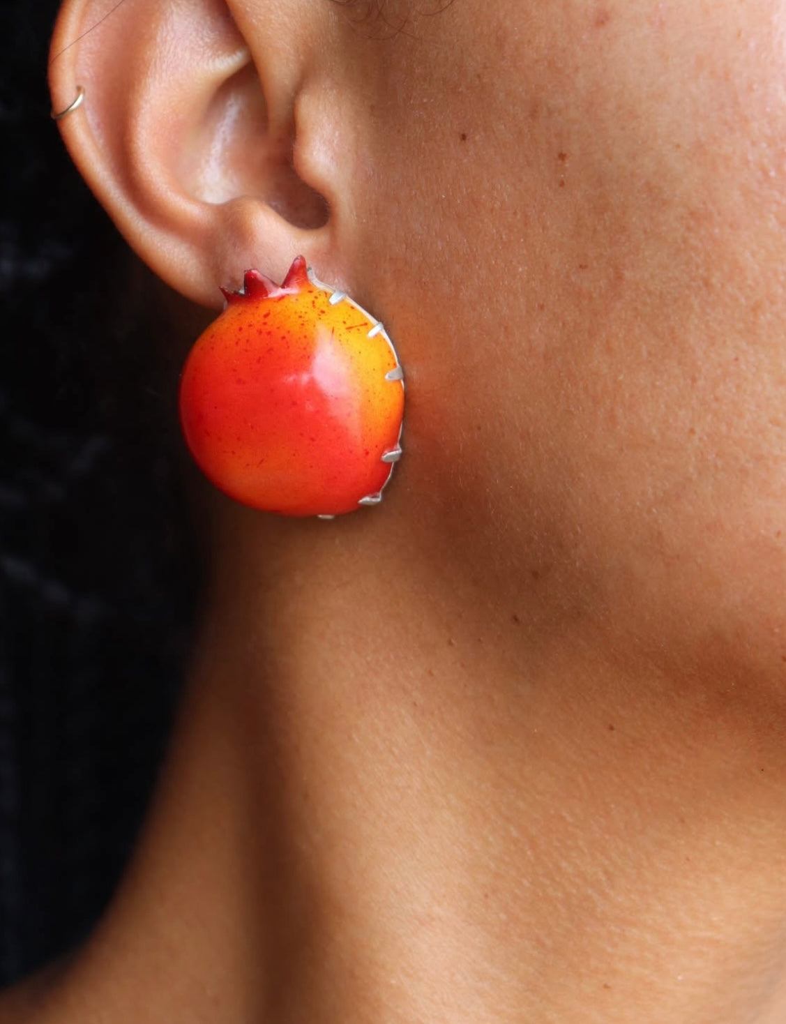 Pomegranate Earrings