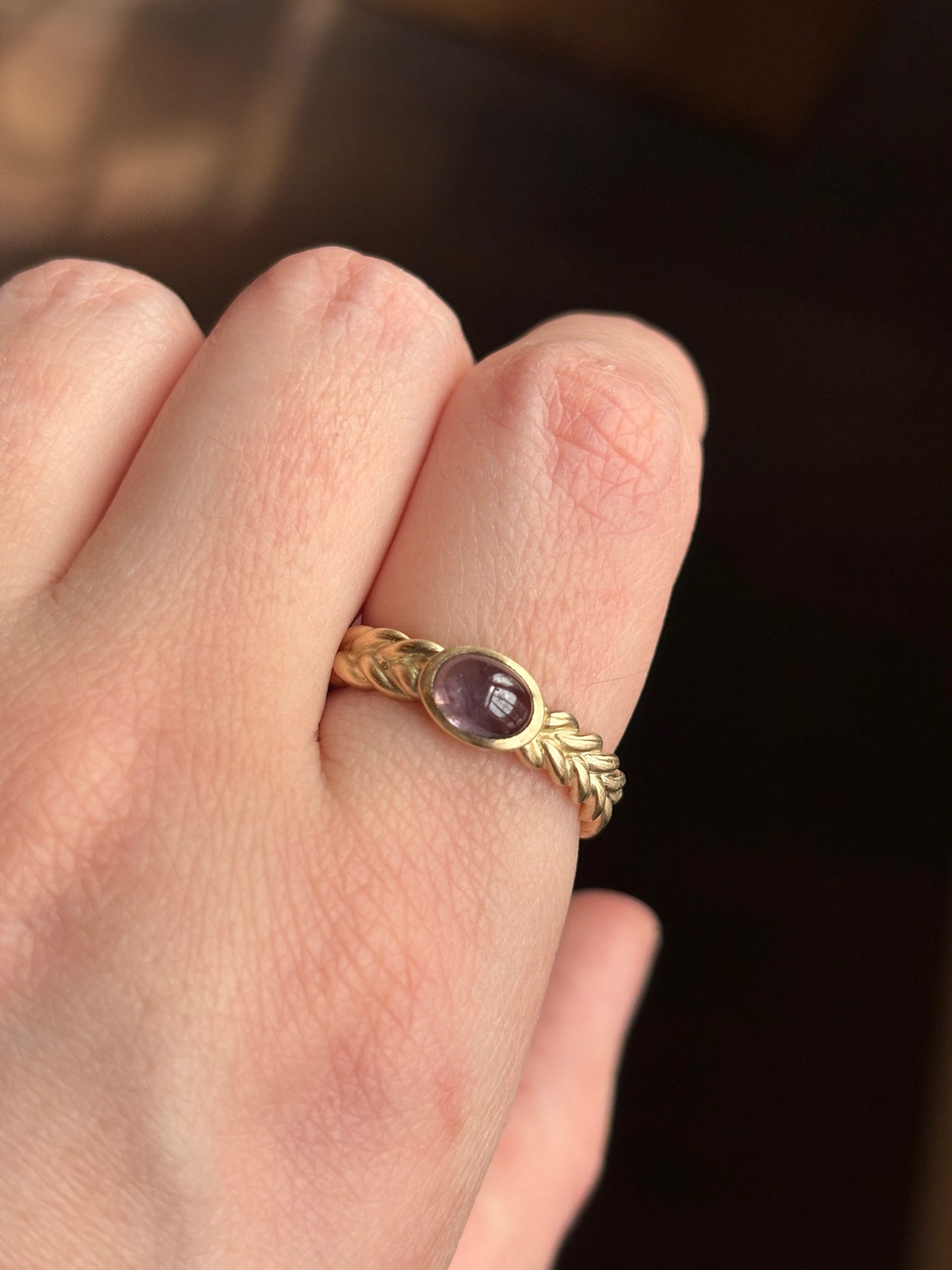 Kismet Solitaire | Lavender Spinel