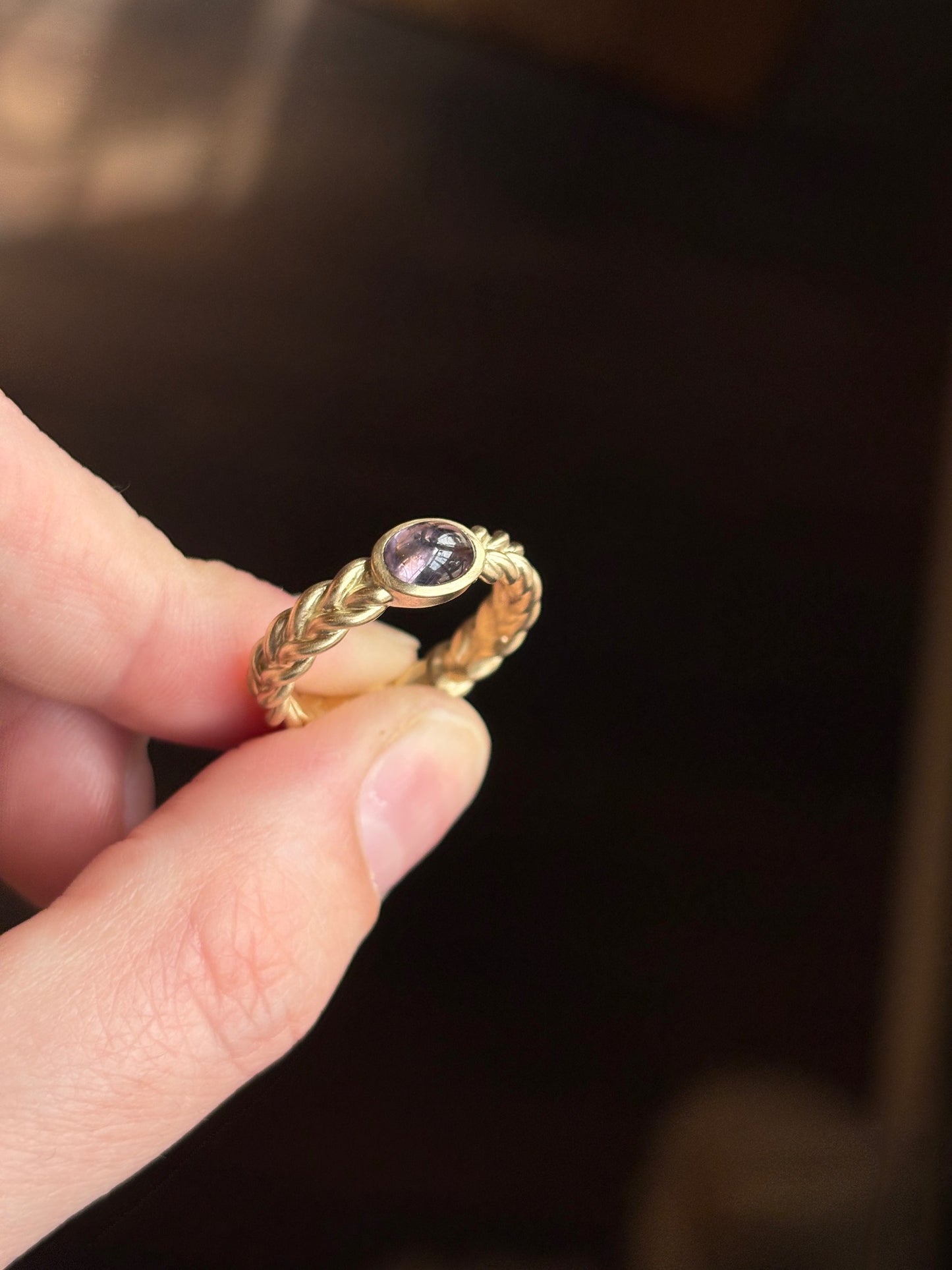 Kismet Solitaire | Lavender Spinel