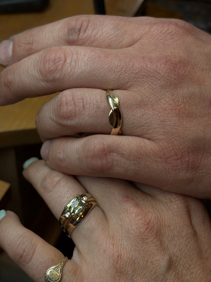 Private Wedding Ring Workshop: Deposit