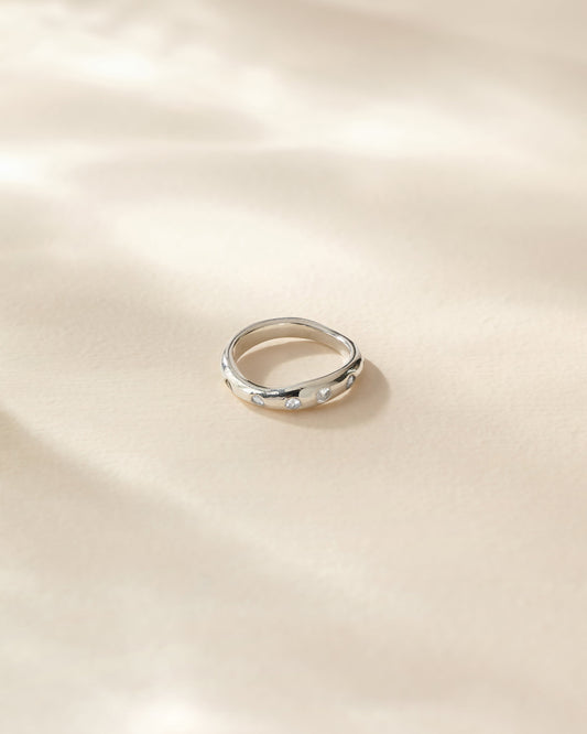 Sapphire Organic Ring