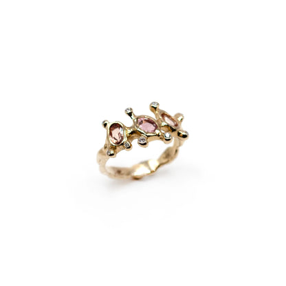 Petite Pink Grotto Ring
