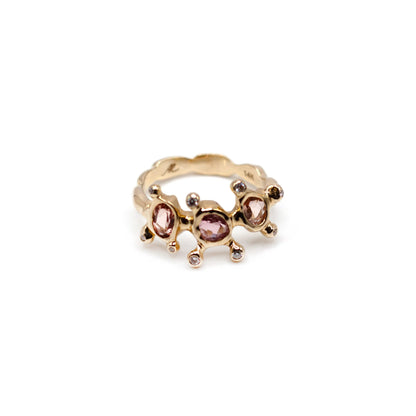 Petite Pink Grotto Ring