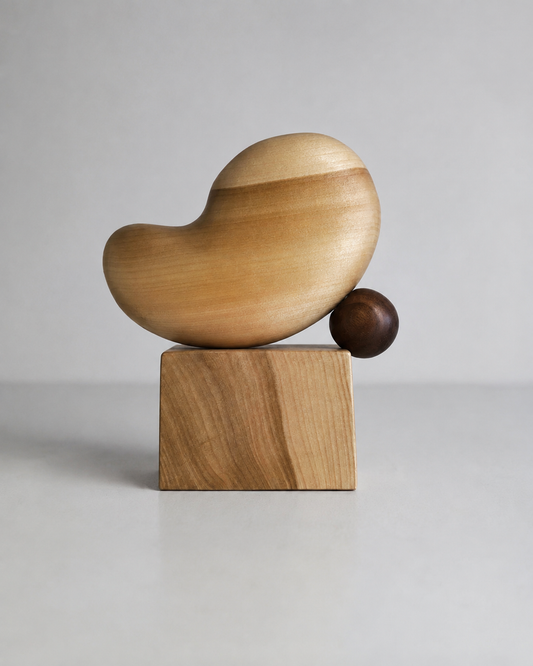 Wood Candle Holder